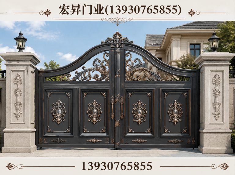 盐山县高端定制大门展示图